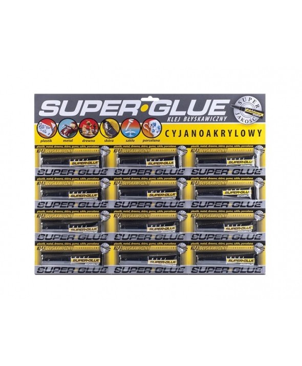 Klej NEW Super Glue 3g 12szt-1256