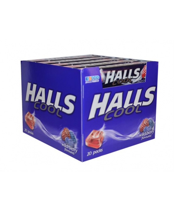 HALLS Forest Fruit Flavour 20szt.-2761