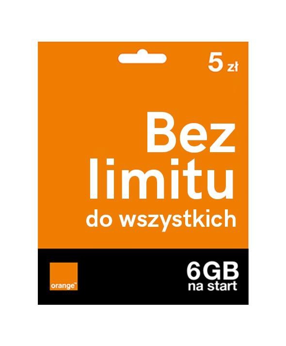 Starter Orange Free 5 / No Limit 6GB-2877