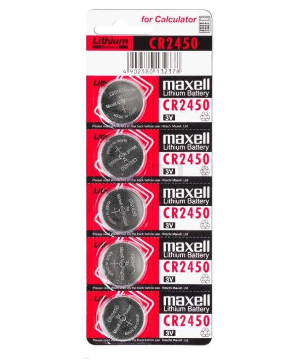 MAXELL 2450 guzik 5szt blister-3164