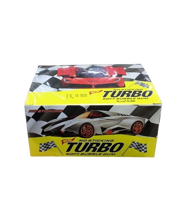 Guma Turbo Żółta op. 100szt-3293