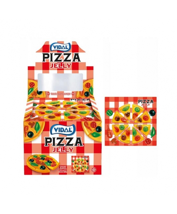 Vidal Pizza Jelly żelki op.11 listków-3714