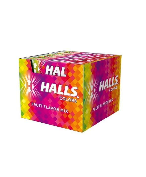 HALLS Colors Fruit Flavour 20szt.-3842